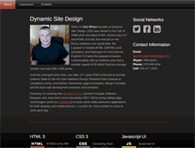 Tablet Screenshot of dynamicsitedesign.com